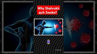 Why shahruk khan quit SMOKE  🚬how we quit smoke shorts news newyt smoke [upl. by Ellenod]