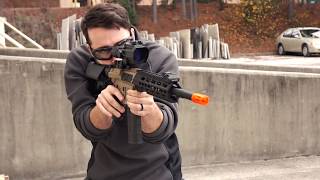 Tippmann M4 Commando Airsoft AEG  Review [upl. by Asela]