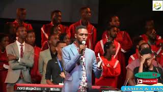 JAMES NA DANIELLA BATWERETSE ABANA BABO MURI MPA AMAVUTA LIVE CONCERT KIGALI ARENA [upl. by Notlok]