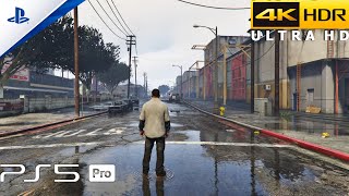 GTA 5 PS5 PRO 4K 60FPS HDR Ray Tracing Gameplay [upl. by Ahsinaw]