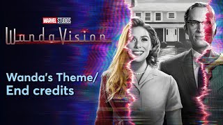 Wandavision  Wandas Theme  End credits 1hour perfect loop  Marvel Studios [upl. by Sofko]