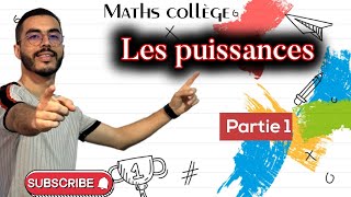 3AC  Les puissances partie 1 🔥 درس القوى [upl. by Ecnaled236]