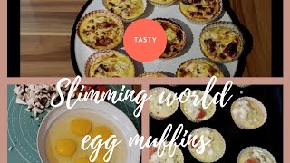 SYN FREE EGG MUFFINS  SLIMMING WORLD SNACK [upl. by Pegg956]