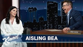 Aisling Bea on Losing Her Luggage Traveling to Kansas City amp Her Hulu Show This Way Up [upl. by Arikehs]