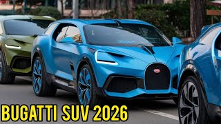 Bugatti SUV Concept 2026 [upl. by Aretha]