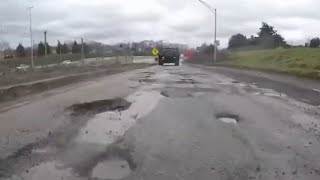 The worst potholes in Metro Detroit [upl. by Andert855]