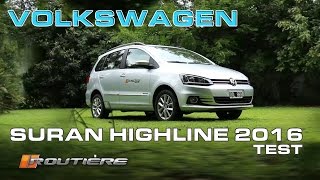 Volkswagen Suran Highline 2016 Test  Routière  Pgm 358 [upl. by Rehpinnej]