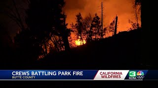 Park Fire Latest updates evacuation information as California wildfire passes 350K acres [upl. by Channa961]