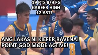 Kiefer Ravena CAREER HIGH 12 ASSIST BLeague Highlights [upl. by Krys]