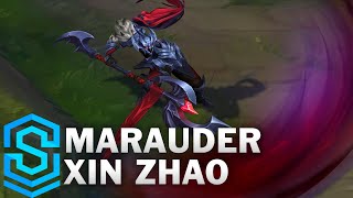 Marauder Xin Zhao Skin Spotlight  PreRelease  League of Legends [upl. by Haraz]