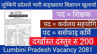 कार्यलयसहयोगीसर्सफाइकर्मीकोनयाँबिज्ञापनखुल्यो KaryalaySahyogiNewVacancy2081 [upl. by Yantruoc]