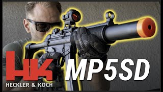 The HK MP5 Weve Been Waiting For Elite Force MP5SD Review [upl. by Ylremik]