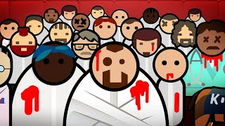 I Gathered Up Every Insane Patient from the Psych Ward and This Happened  Prison Architect DLC [upl. by Kehr922]