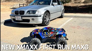 New Traxxas XMAXX 8S Max6 ESC First Startup amp Run Getting Settings Dialed In [upl. by Jb180]