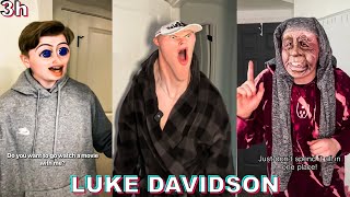 3 HOURS Luke Davidson BEST TIKTOKS OF 2023  Funny LUKE DAVIDSON [upl. by Loredana290]