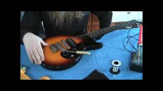 Lollar Pickups  Melody Maker PickupPickguard Install [upl. by Milan]