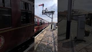 Austin 1 Leaving Oswestry Station [upl. by Airamesor]