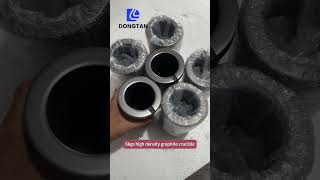 6kgs high purity graphite crucible graphiteproducts graphitemanufacturergraphitemold [upl. by Ydiarf]