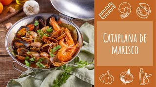 Cataplana de marisco receita fácil  TeleCulinária [upl. by Meit]