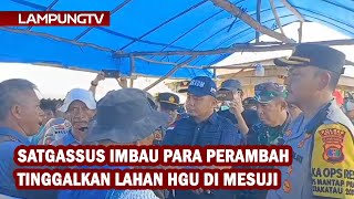 Satgassus Imbau Perambah Tinggalkan Lahan HGU PT SIP [upl. by Kizzee]