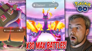 Gigantamax Charizard Venusaur amp Blastoise are TOUGH But we got a Shiny Gigantamax Pokémon GO [upl. by Bannerman]