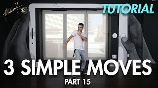 3 Simple Dance Moves for Beginners  Part 7 Hip Hop Dance Moves Tutorial  Mihran Kirakosian [upl. by Asyal868]