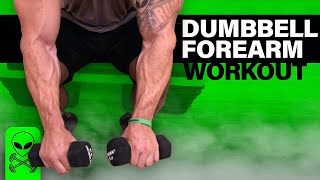 Intense 6 Minute Dumbbell Forearm Workout [upl. by Gally]