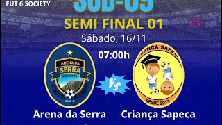 Copa sub9 arena da serra x criança sapeca semifinal [upl. by Bowne117]