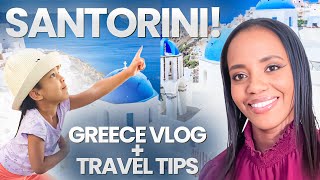 Santorini Greece affordable travel tips 2024 Greece family vlog 2024 part1The Brigy Family [upl. by Aneek]