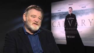 Calvary  Brendan Gleeson Interview [upl. by Ardnama]