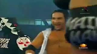 La Parka Cibernético Y El Mesías Vs LA Park Hijo Del Perro Aguayo Y Damián 666 [upl. by Rrats]