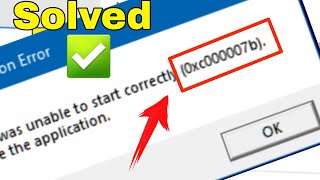 How to Fix Error 0xc00007b The Best Method win 781011 [upl. by Colwell212]