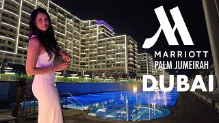 A Luxurious Escape FULL TOUR of Marriott Palm Jumeirah Resort Dubai [upl. by Trebmal512]