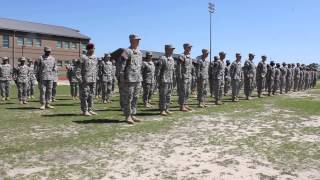 Drill Sergeant badging ceremony [upl. by Feodore]