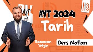 11 AYT Tarih  İslamiyetin Doğuşu ve İlk İslam Devletleri 2  Ramazan YETGİN  2024 [upl. by Edelstein]