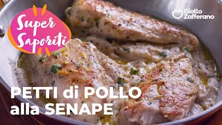 PETTI di POLLO alla SENAPE  RISULTATO MORBIDO e SAPORITO😋🍗💛 [upl. by Eerual]