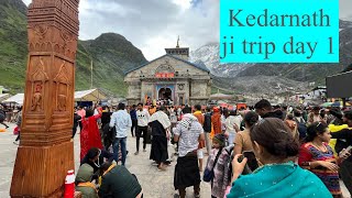 Kedarnath ji Trip 2024 Day 1 job vs YouTubeer Day 7 [upl. by Loziram]