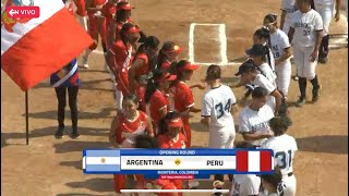 01 ABRIL l 🇦🇷 ARG 2  9 PERU 🇵🇪 l HIGHLIGHTS l J2 RONDA PRELIMINAR l V PANAM U18  🇨🇴 MONTERIA 2024 [upl. by Ateekahs247]