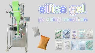 Silica Gel Pouch Packing MachineDesiccant Sachet Filling Machine By CHBPACK [upl. by Bierman]