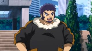 HD Metal Fight Beyblade ZeroG Episode 19  The Strongest Man Defense [upl. by Ahsoet]