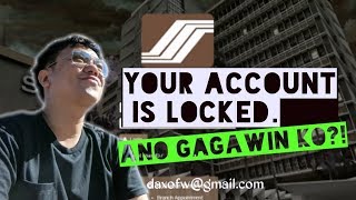 Mga Paraan Paano i Unlock ang SSS Online Account  Kung ma Lock ang SSS Account  daxofw [upl. by Arahsak]