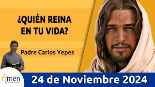 Evangelio De Hoy Domingo 24 de Noviembre 2024 PadreCarlosYepes l San Juan 18 3337 [upl. by Ecallaw]