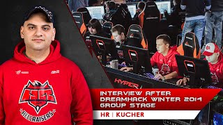 Interview with kUcheR Dreamhack Winter 2014 Group stage EN subs [upl. by Ellerehc]