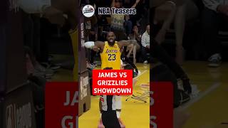 JAMES VS GRIZZLIES SHOWDOWN 🔥🏀 LAKERS READY FOR BATTLE [upl. by Domonic953]