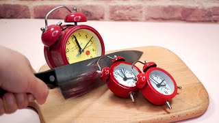 Stop Motion Cooking  Breakfast Ideas From Alarm Clocks ASMR 4K [upl. by Jordanna]