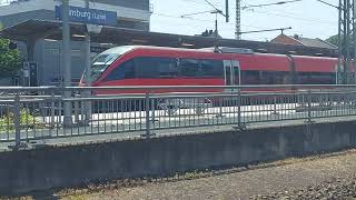 RE 25 nach Gießen am Bahnhof LimburgLahn [upl. by Llertnek]