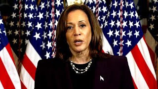 VP Kamala Harris makes public statement on IsraelPalestine conflict during Benjamin Netanyahu visit [upl. by Davide452]