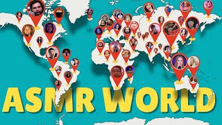 150 ASMRtists from 50 countries 30k special [upl. by Danyluk655]