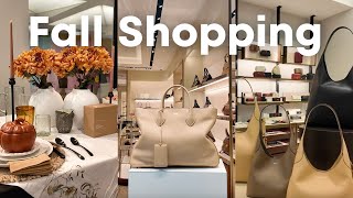 Fall Shopping at Coach Pottery Barn amp Bloomingdales  Handbags Perfume amp Home Decor [upl. by Bendicty]