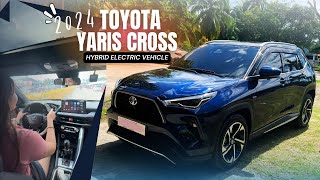 2024 Toyota Yaris Cross S HEV Dark Turquoise  SPECS amp FEATURES  Ruffa Poster [upl. by Lahcym]